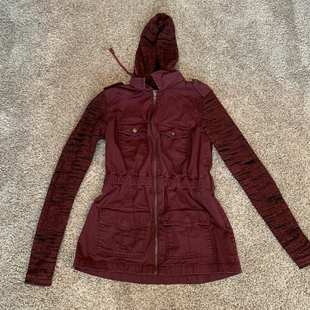 Maurices Burgundy Jacket
